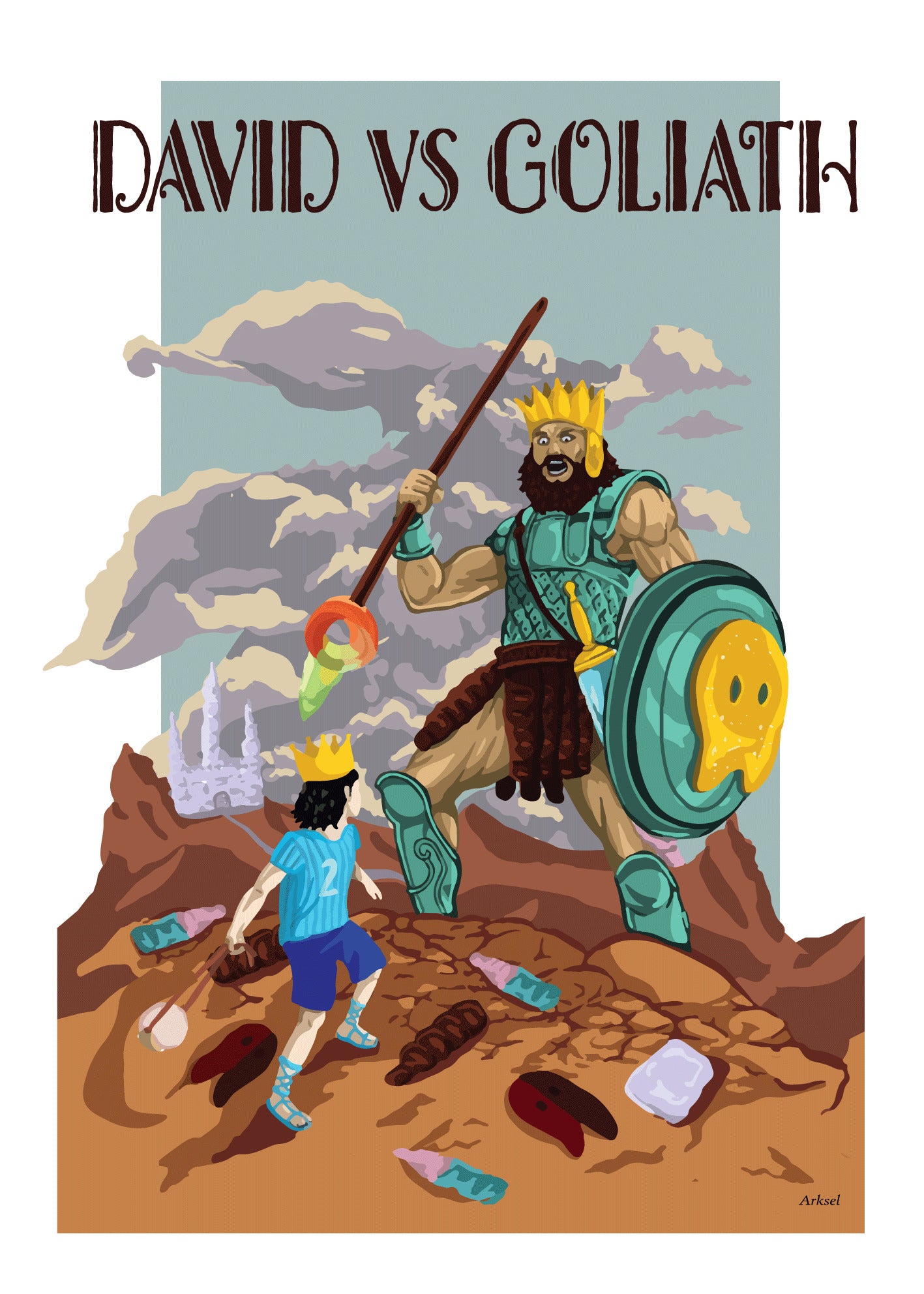 David vs Goliath - Karamellkungen